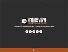 Tablet Screenshot of heightsvinyl.com